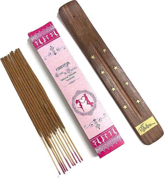 The Retailers Wooden Incense Stick Holder Incense Burner Ash Catcher