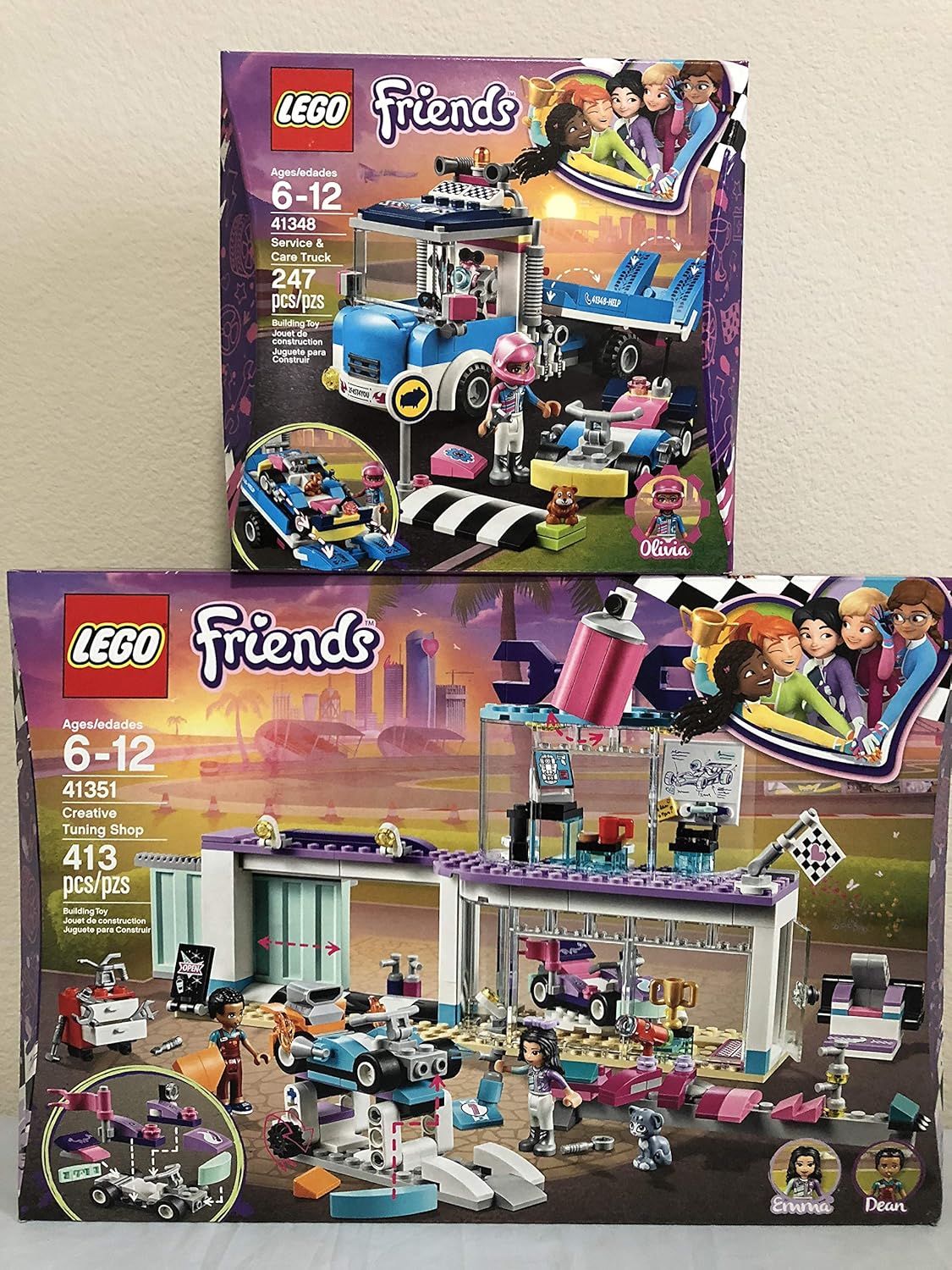 lego friends creative tuning shop