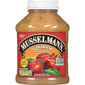 Musselman's Chunky Apple Sauce, 48 Ounce (Pack of 8)