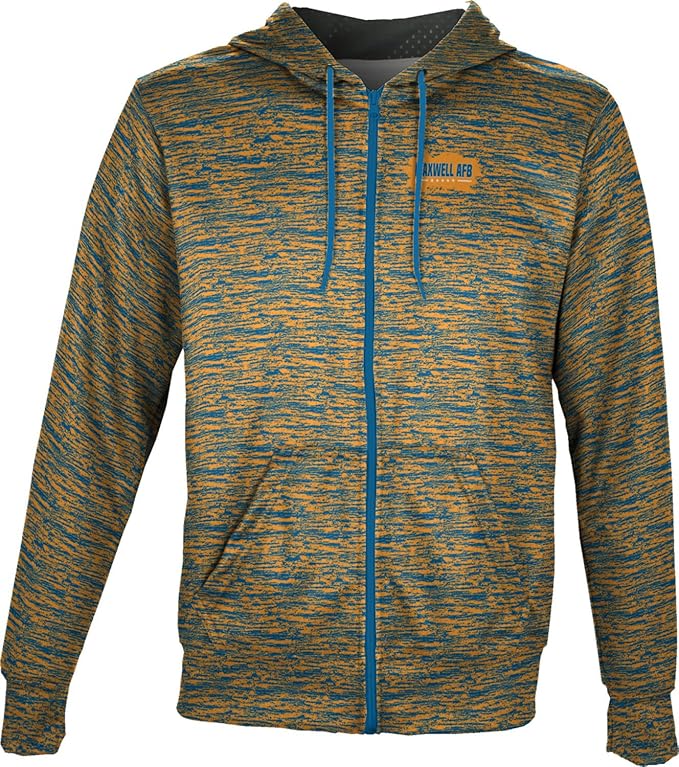 ProSphere Men's Maxwell AFB Military Brushed Fullzip Hoodie (Large