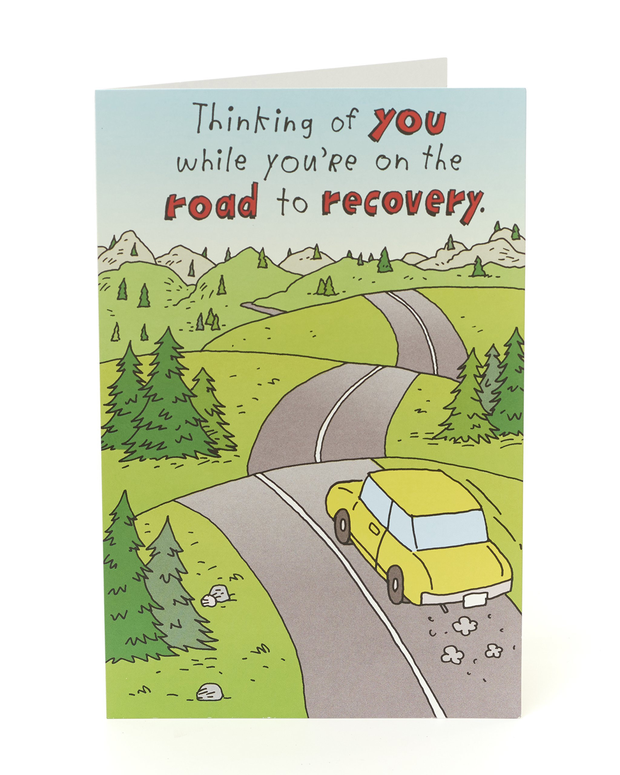 Get Well Soon Card Funny - Gift Card for Women - Get Well Card for Men - Funny Gifts