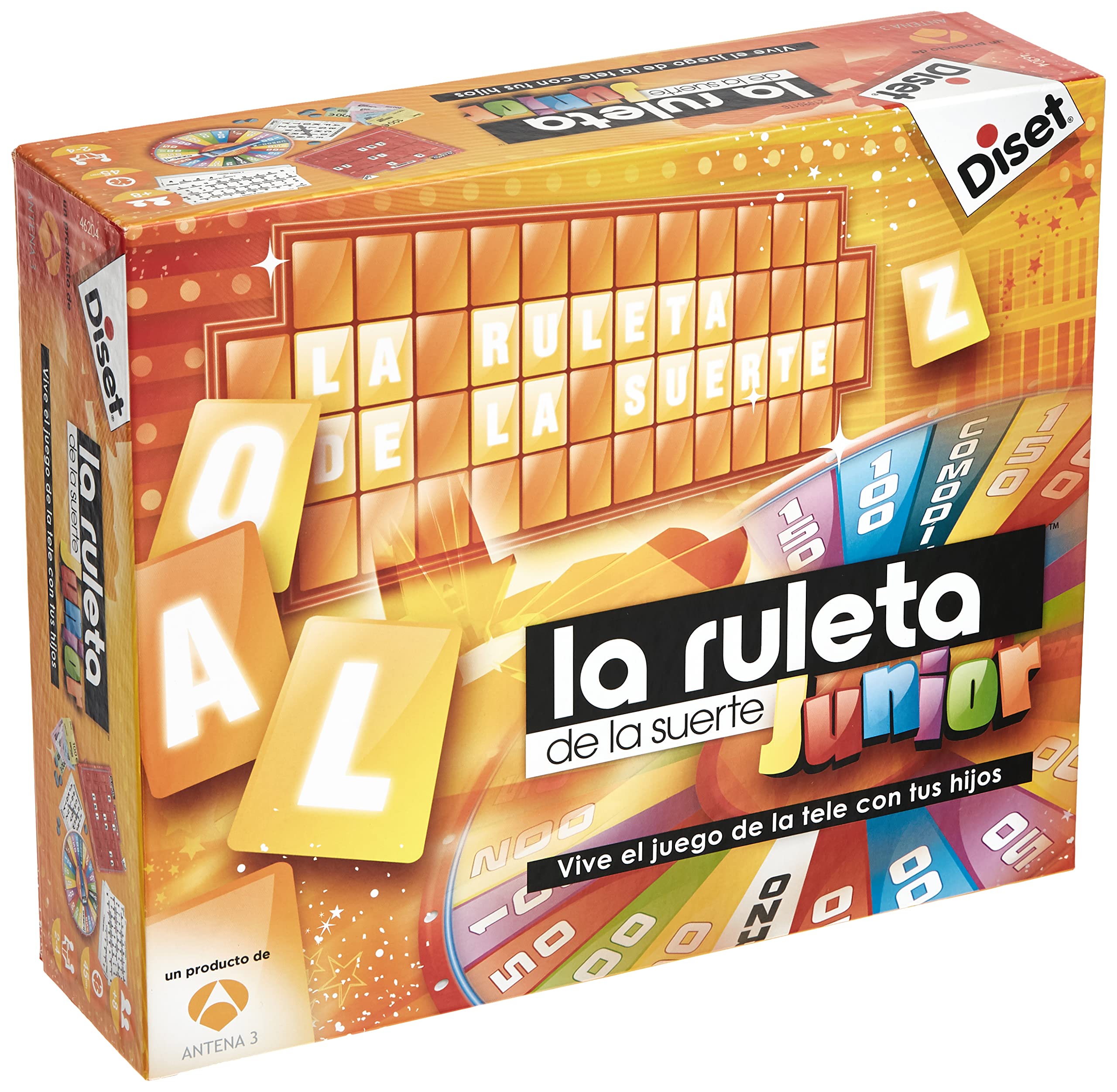 Diset The Junior Wheel of Fortune (46204) (Spanish version)