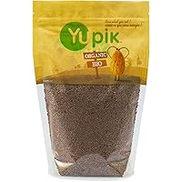 Yupik Organic Raw Brown Flax Seeds, 2.2 lb