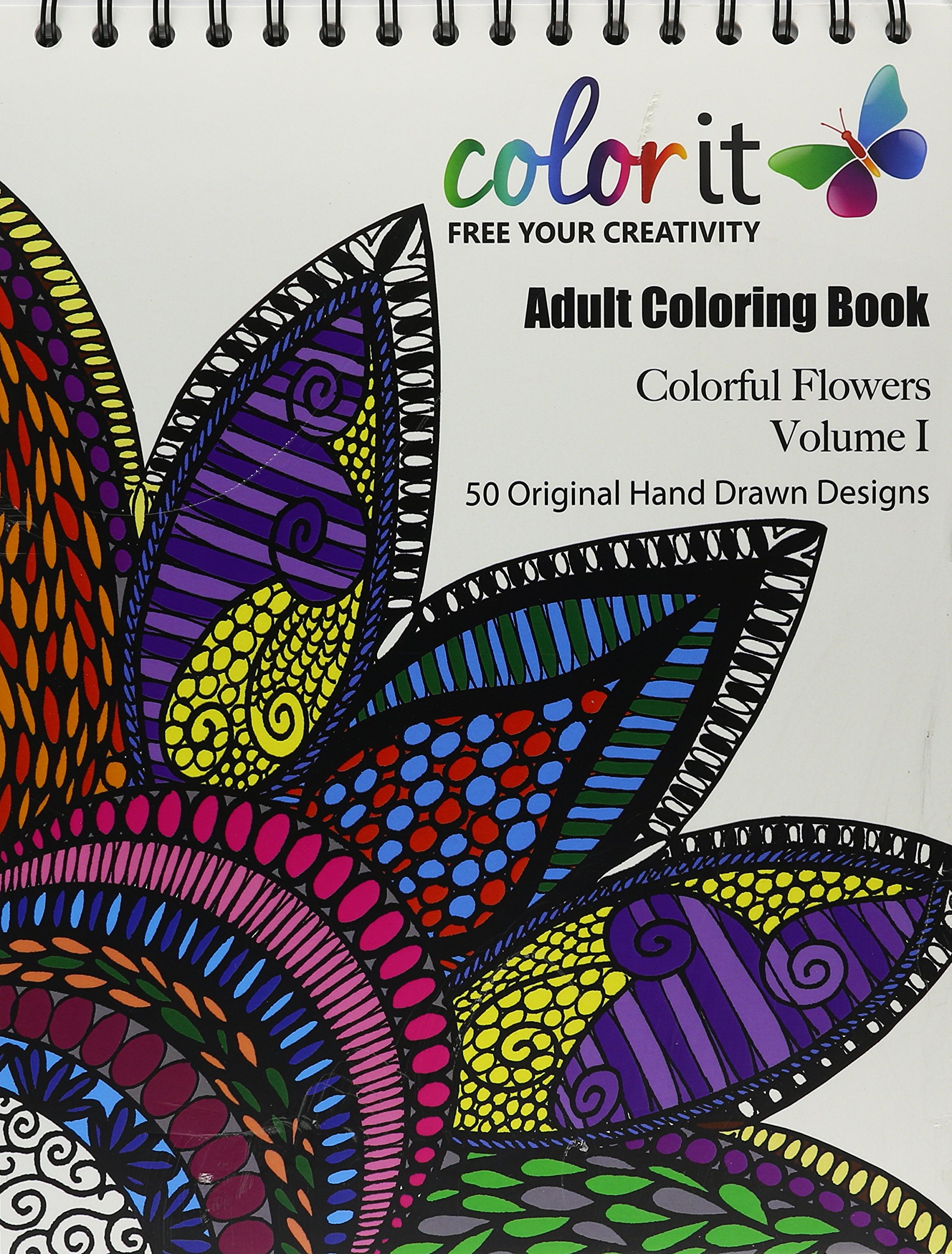 Featured image of post Spiral Bound Coloring Books For Adults - Print spiral bound books for durable, attractive booklet binding.