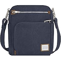Travelon Anti-Theft Heritage Tour Bag, Indigo, 9 x 11.5 x 3