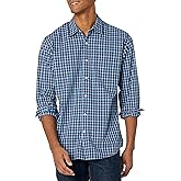 Amazon Essentials Men's Regular-Fit Long-Sleeve Casual Poplin Shirt