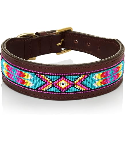 Weaver Pet Heritage Choice Halsband - Burgunderrotes Latigo-Leder, Vernickelte Schnalle & D-Ring, 2,5 Cm Breit, 63,5 Cm Lang