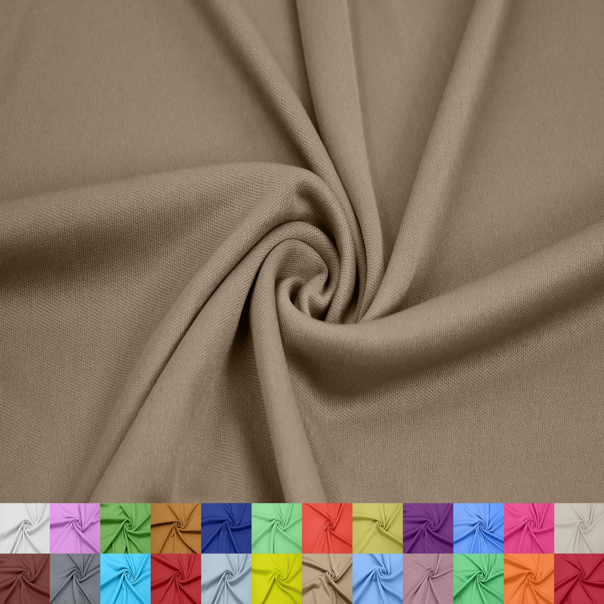 Texco Inc 60" Wide 100% Polyester Interlock Lining