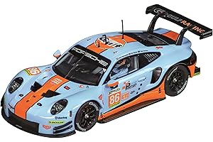Carrera 27780 Porsche 911 RSR Gulf Racing Mike Wainwright No.86 Silverstone 2018 1:32 Scale Evolution Analog Slot Car