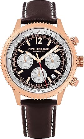 Stuhrling Original Analog Black Dial Mens Watch - 721.01