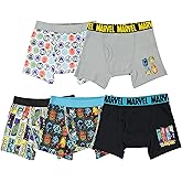 Marvel boys Avengers Boxer Briefs With Assorted Hero Prints Including Iron Man, Hulk, Thor & More in Size 4, 6, 8, 10, 12