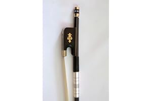 Vio Music 680 Full Size 4/4 Cello Bow Braided Carbon Fiber-best Gift for Cellist