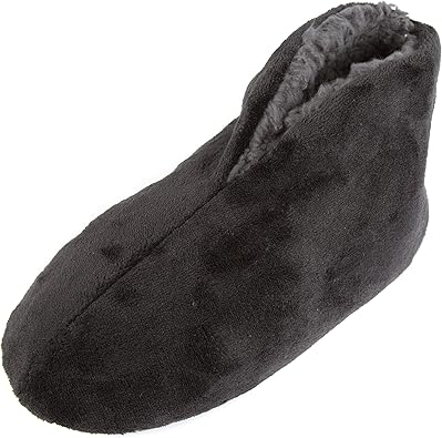 mens fleece slippers