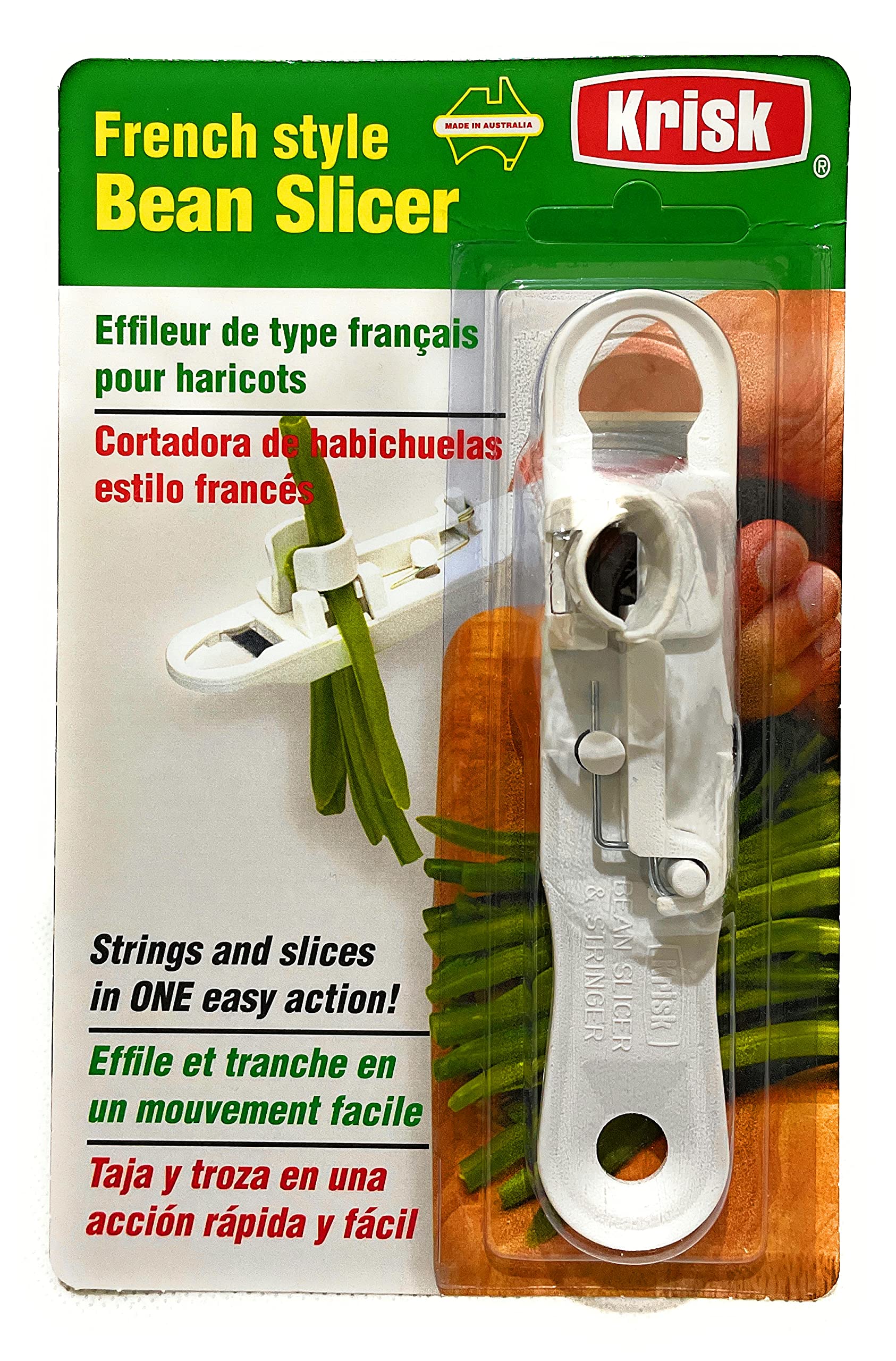 Krisk French Style Bean Slicer - HA43