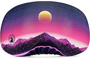 POWDERHOUND PRODUCTS Ski Snowboard Goggle Cover Sleeve - Lens Scratch Dust Protection for Travel Storage and Apres