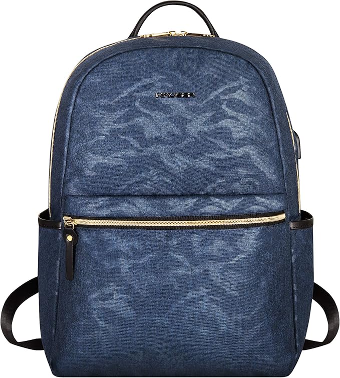 KROSER Laptop Backpack 15.6 Inch Stylish College School Backpack with