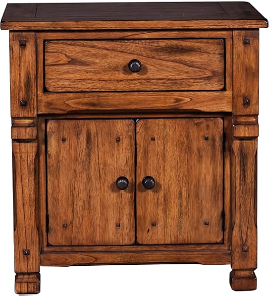 Amazon Com Sunny Designs Sedona Bookcase With 4 Doors With Light Brown Finish 2813ro2 Furniture Decor