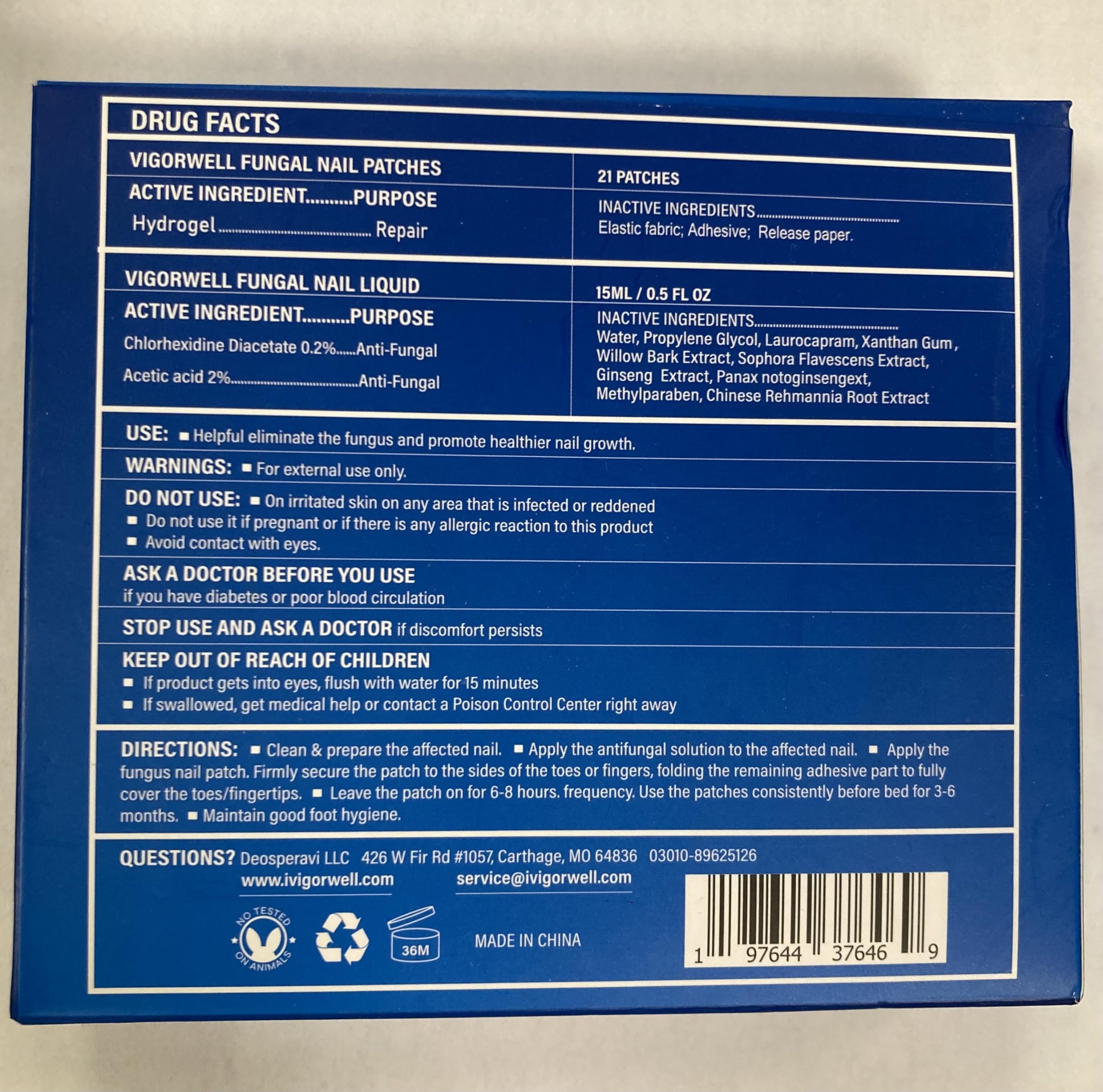 Toenail Fungus Treatment Extra Strength - (Medium) 32 Nighttime Hydrogel Patches for Overnight Toenail Repair - Visible Results in 8 Hours - Fungal Nail Patches for Toenail Fungus Relief - Image 8