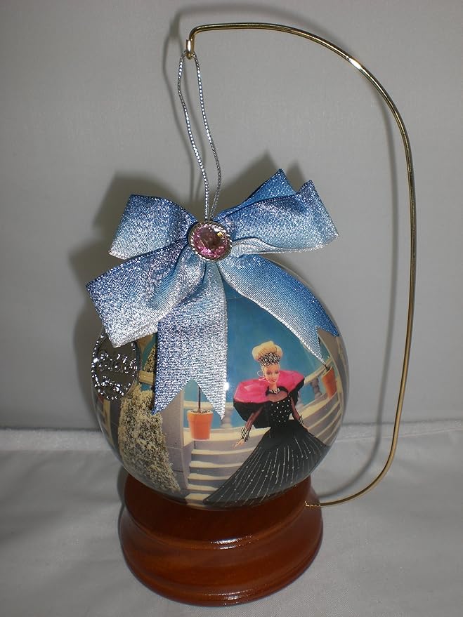 1997 holiday barbie 4 decoupage ornament