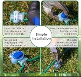 ECENCE Robotic Lawn Mower Accessory Kit: 3m Wire, 5 Connectors, 10 Nails view 5