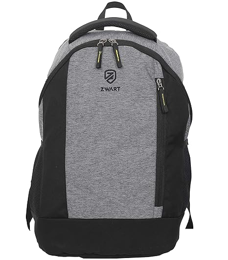 Zwart Fashion-18 25 Ltrs Grey Casual Backpack (Stallion-GR)