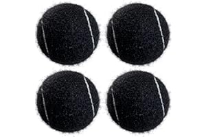 HPWFHPLF Tennis Balls, 4 Pack Advanced Training & Practice Tennis Balls for Beginners, High Visibility Pet Dog Playing Balls