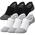 Gonii No Show Socks Womens Athletic Compression Running Low Cut Cushioned Socks 5 Pairs
