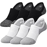 Gonii No Show Socks Womens Athletic Compression Running Low Cut Cushioned Socks 5 Pairs