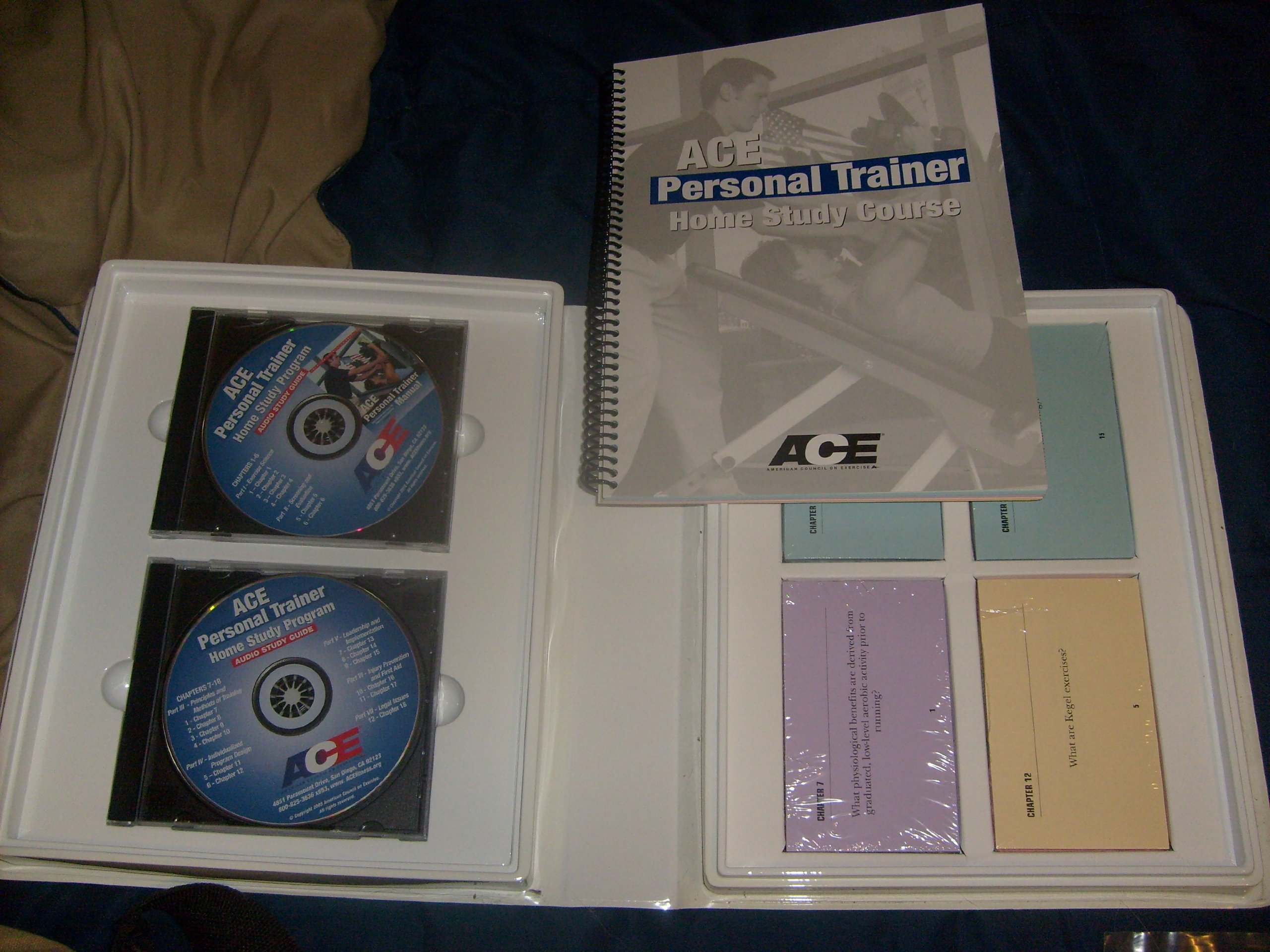 ACE Personal Trainer, Master the Manual: A Study Guide to Accompany the Ace  Personal Trainer Manual: American Council on Excercise: 9781890720155:  Books ...