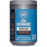 Vital Performance Protein Powder, 25g Lactose-Free Milk Protein Isolate Casein & Whey Blend, NSF for Sport Certified, 10g Col