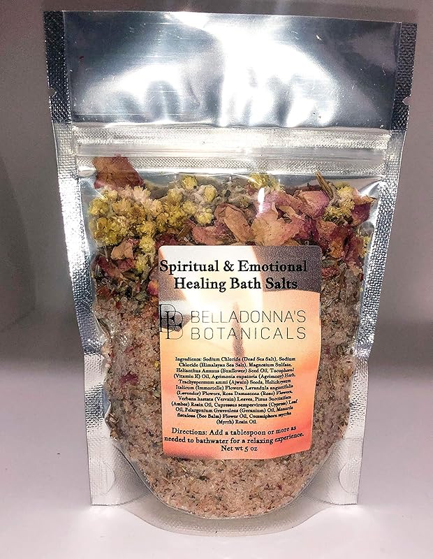 Spiritual & Emotional Healing Bath Salts Handmade