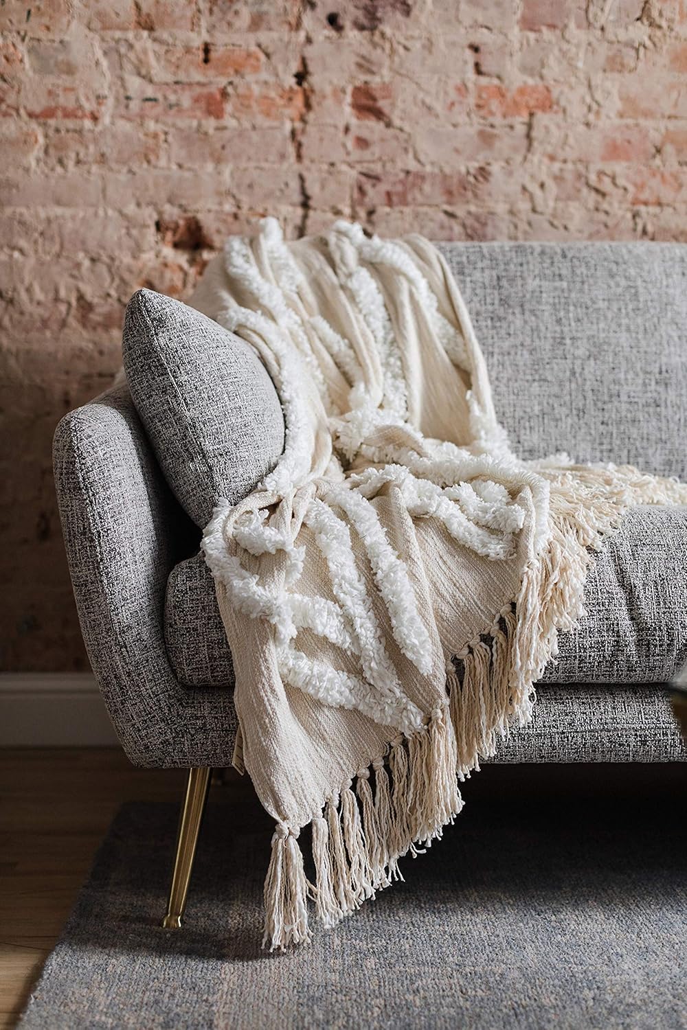 edloe finch harlow on Edloe Finch Modern Sectional Sofa Right Facing Chaise Down Feather Cushions Grey Amazon Ca Home Kitchen