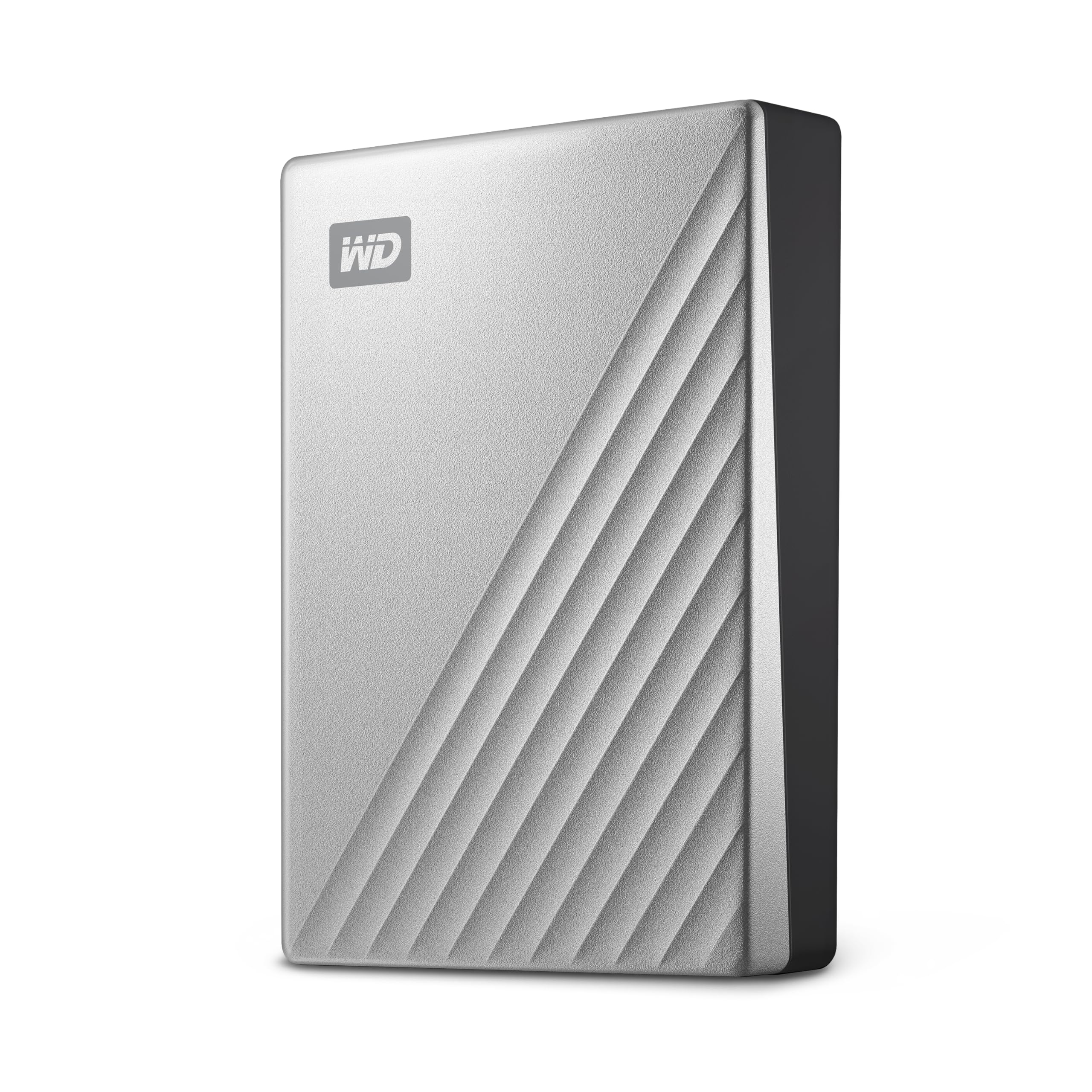 WD My Passport Ultra for Mac externe Festplatte 6 TB (mobiler Speicher, herunterladbare Software, Passwortschutz, Mac kompatibel, einfach einzusetzen) Silber