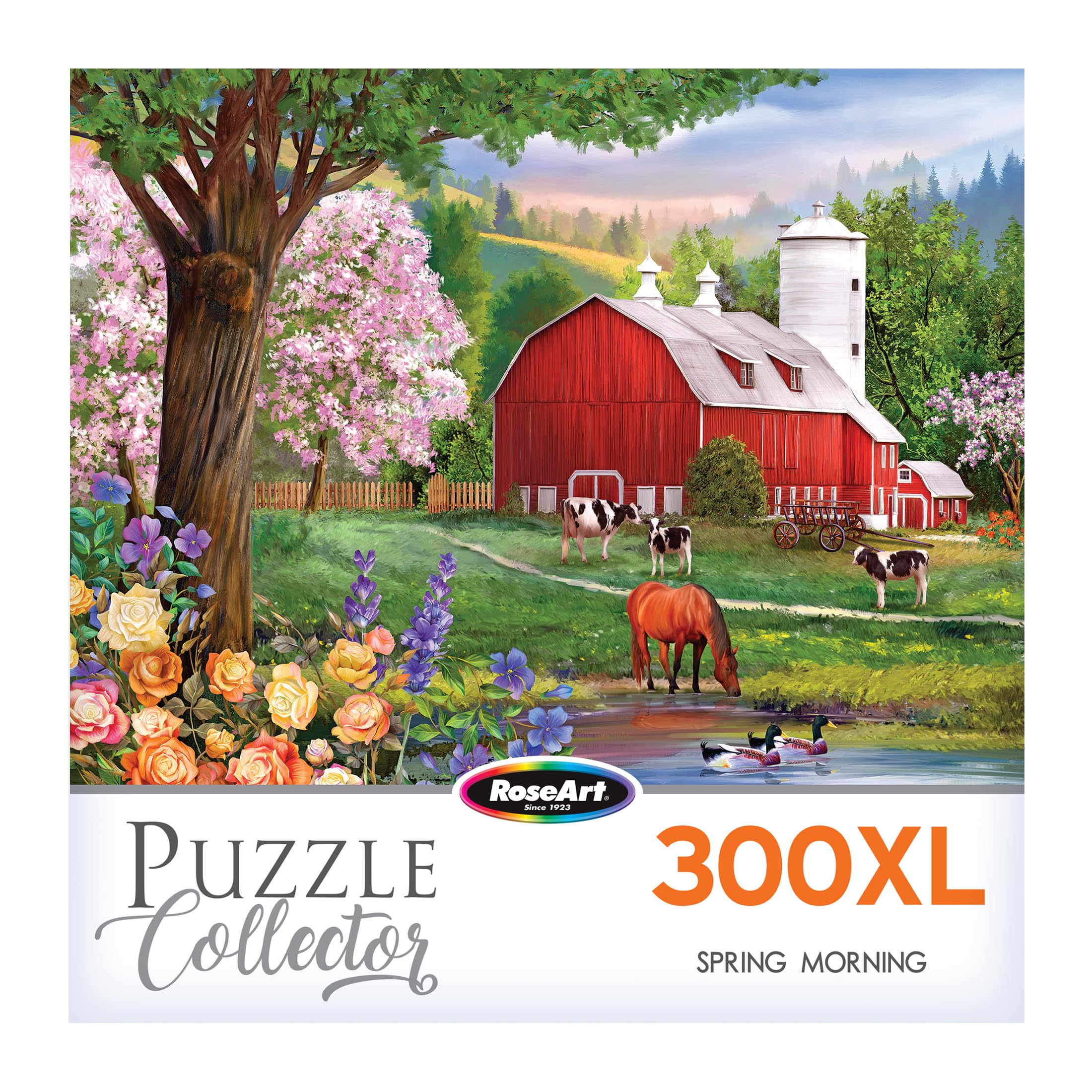 RoseArt - Puzzle Collector - Spring Morning - 300XL Piece Jigsaw Puzzle for Adults