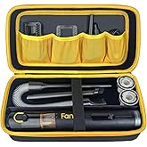 Case for Fanttik Slim V8 Apex/ V8 Mate/for Fanttik Slim V10 Apex/ V10 Mate Car Vacuum Portable Cordless. Portable Hard Storage with Removable Divider and Mesh Pocket for Accessories(case only)