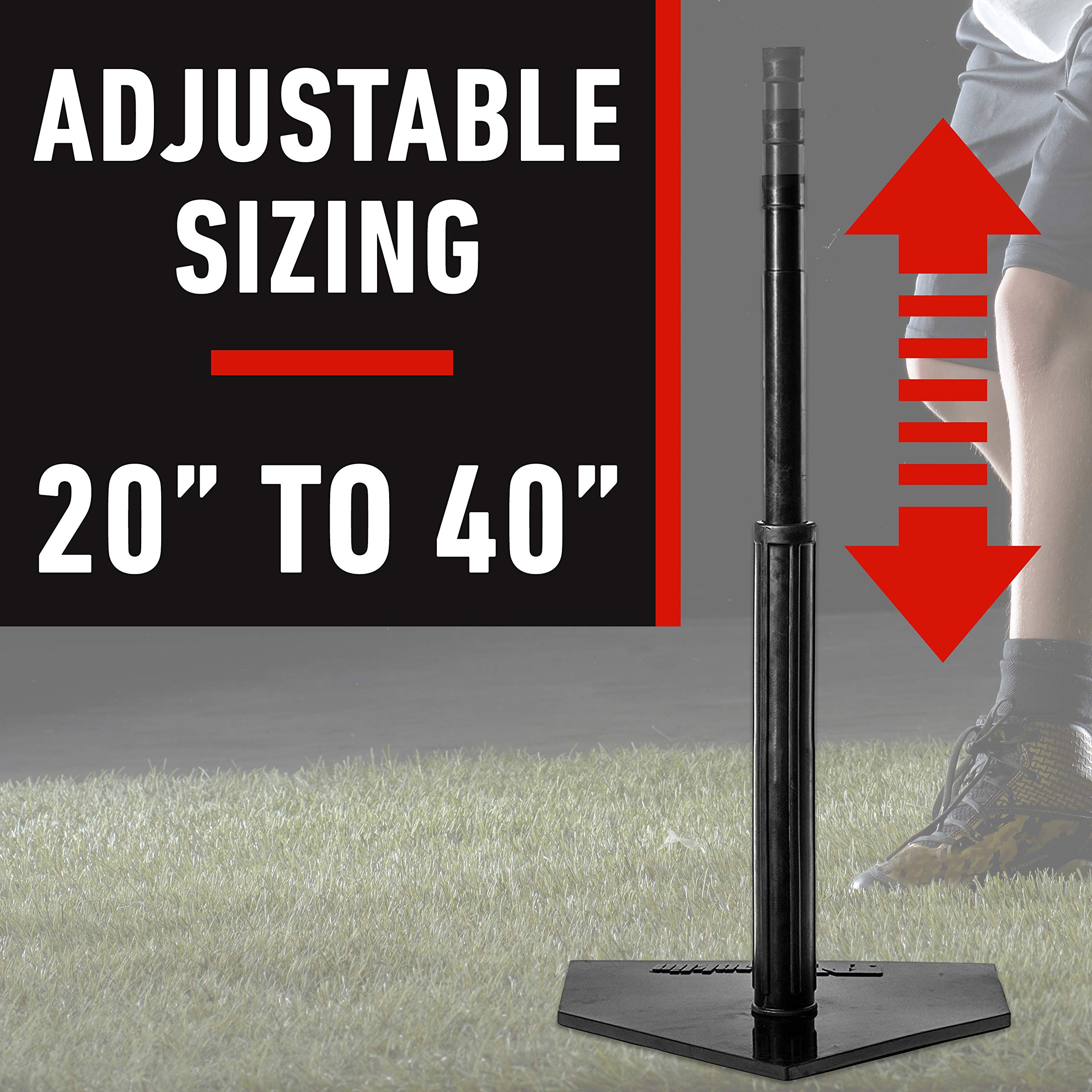 Franklin Sports Batting Tee - MLB Industrial Grade Batting Tee - Heavy ...