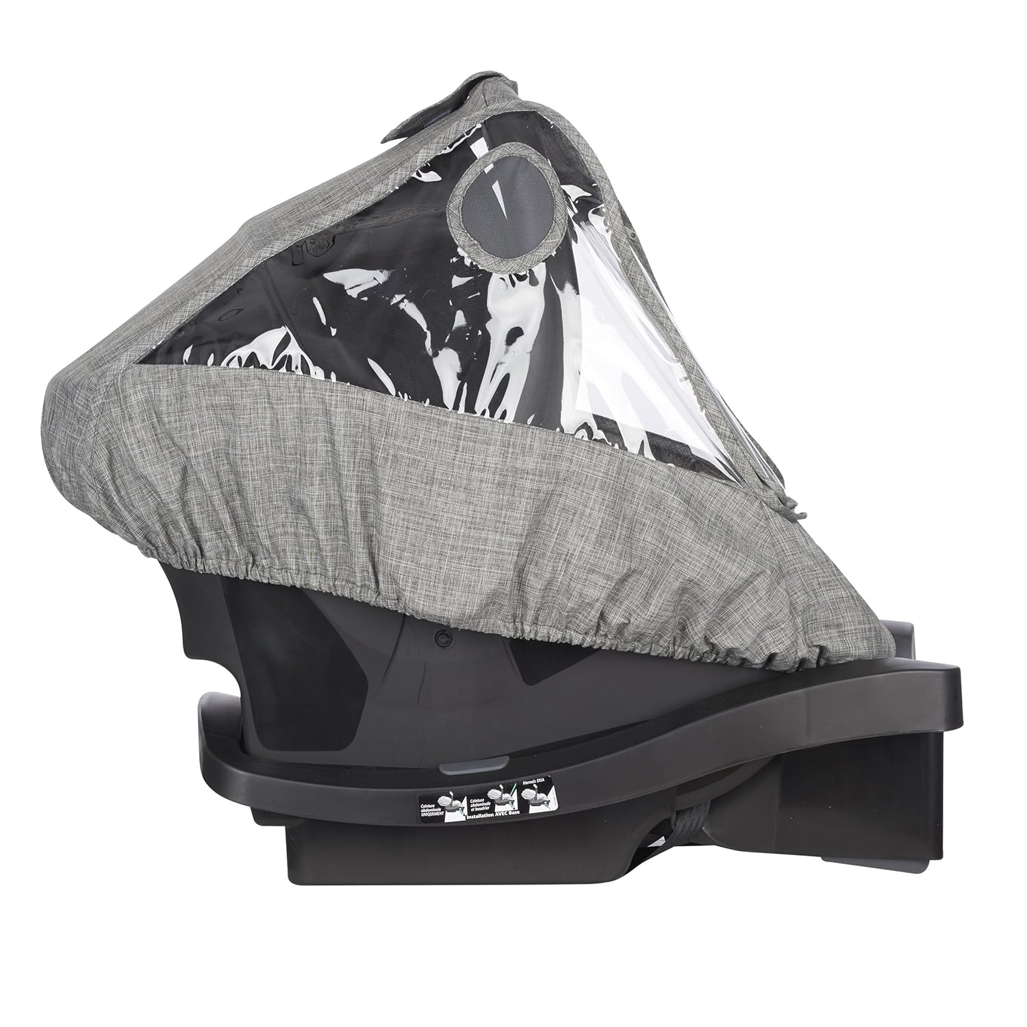 Evenflo Infant Car Seat Weather Shield and Rain Cover, Grey Melange : Baby