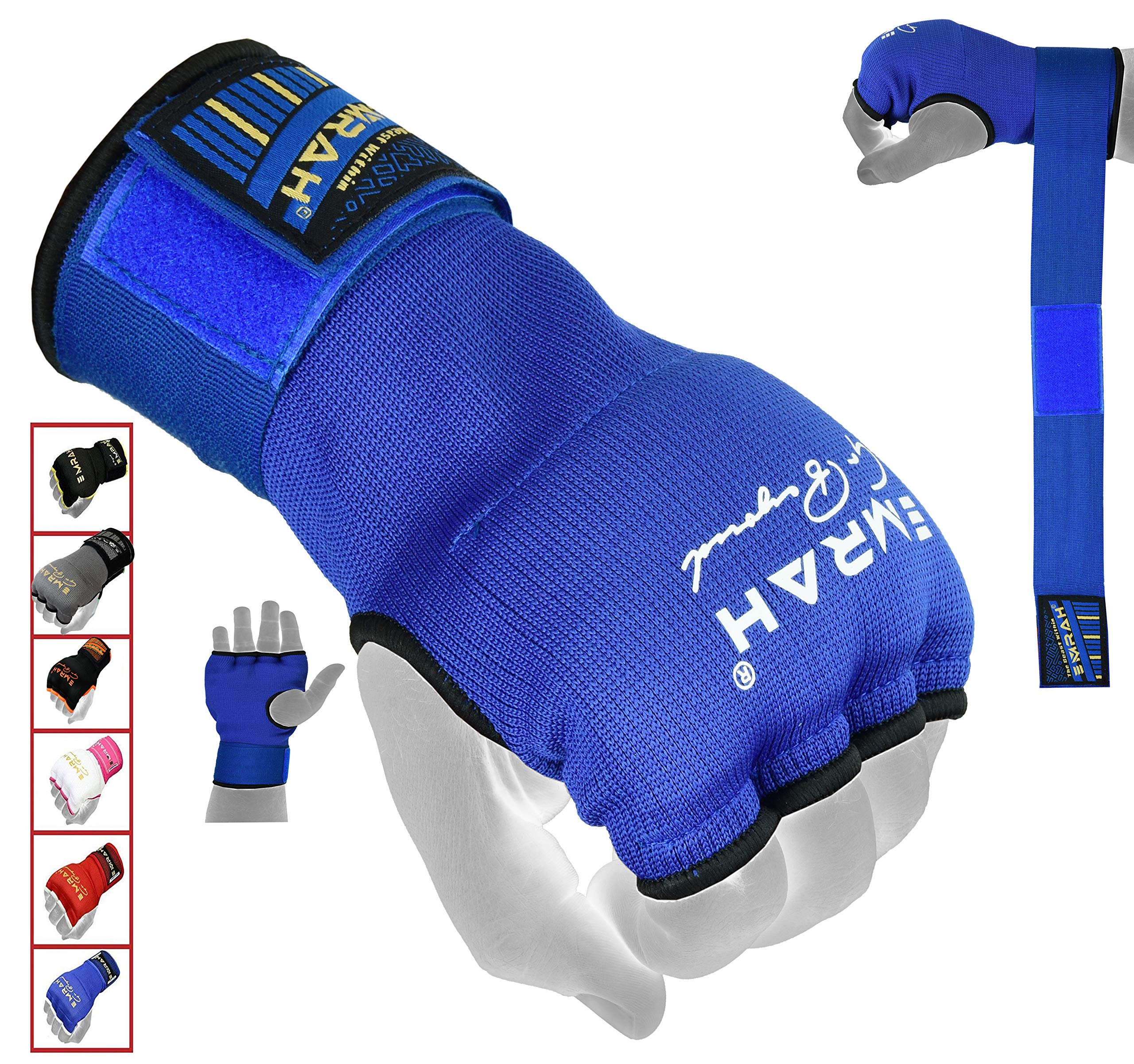 EMRAH Pro Boxing Hand Wraps Boxing Pro Grip Inner Gloves Boxing Gel