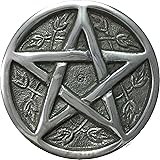 Vrinda ® Aluminum Altar Plate 3.5" Pentacle