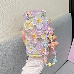 for iPhone X iPhone Xs Curly Wavy Case, Cute