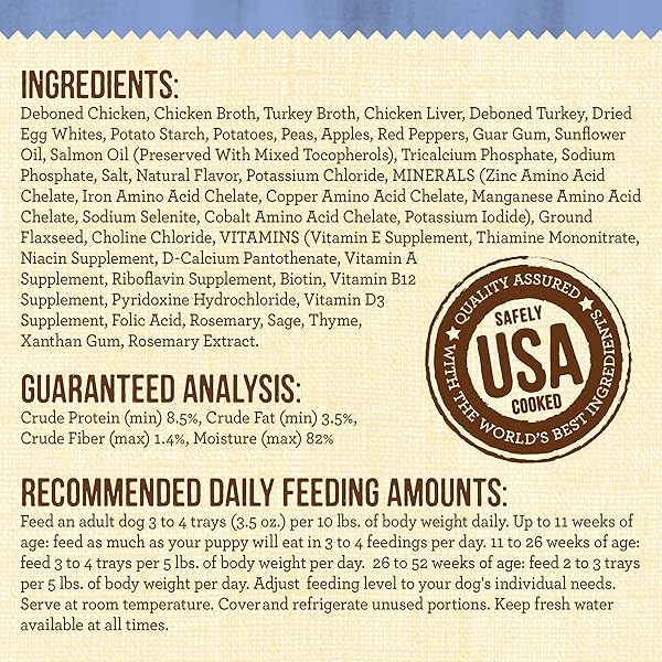 MERRICK LIL’ PLATES GRAIN FREE NATURAL WET DOG FOOD FOR SMALL BREED PUPPIES, PINT-SIZED PUPPY PLATE IN GRAVY – (PACK OF 12) 3.5 OZ. TUBS