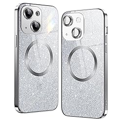 DTBG for iPhone 14 Case Glitter Compatible with