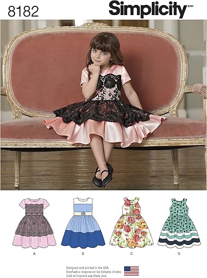 girls party dress pattern