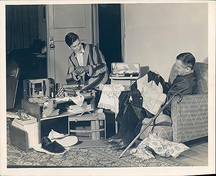 Amazon Com 1935 Photo People Inside Clothes Cane Chairs