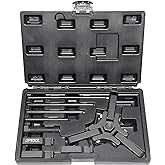 Harmonic Balancer Damper Pulley Remove Kit Compatible with Ford, GM, Chrysler, Cadillac, Chevy Trucks, Mitsubishi, Upgraded V