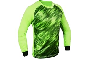 Total Soccer Factory Spectra Goalkeeper Jersey, Padded Soccer Goalie Shirt, Youth and Adult Sizes