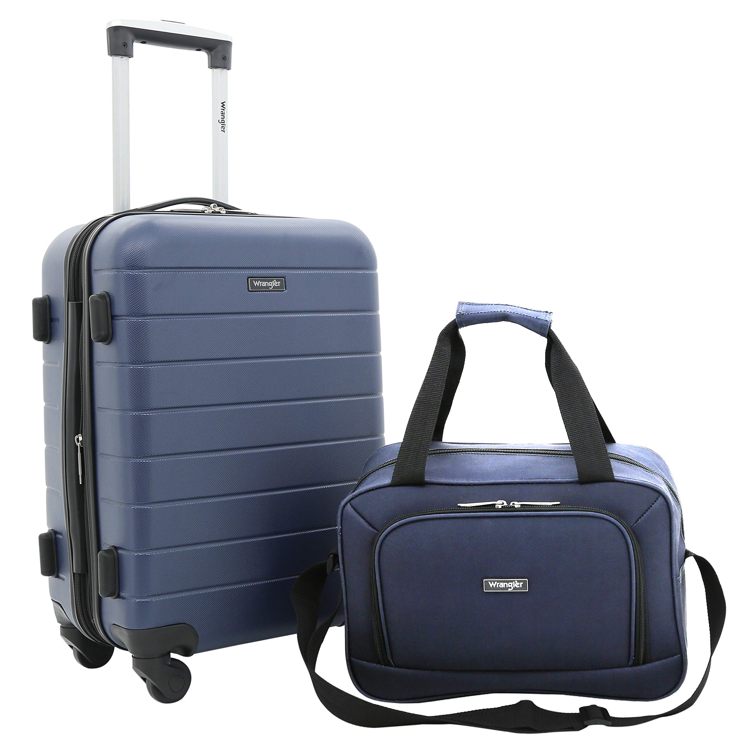 wrangler 2 piece luggage set
