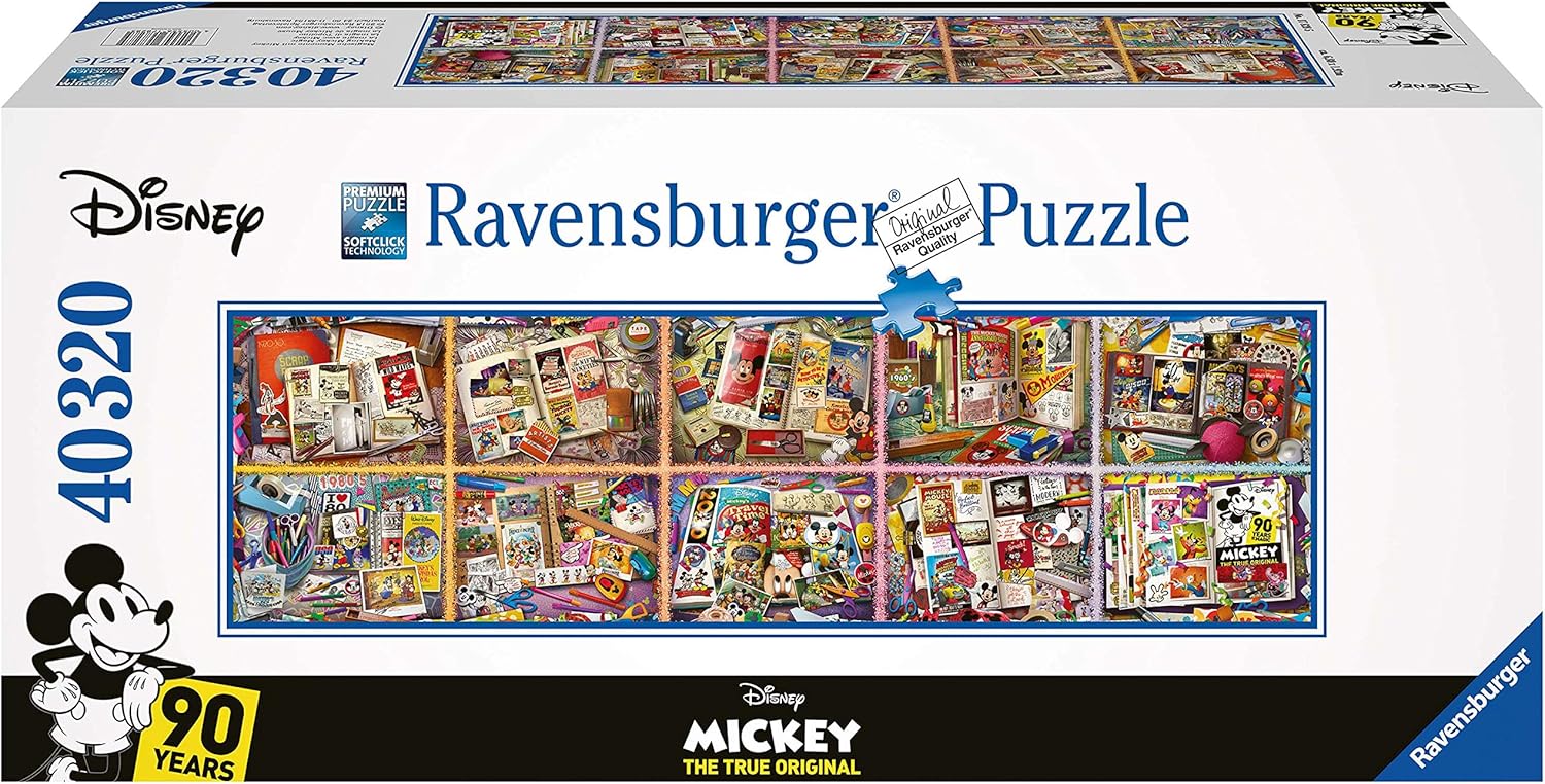 Ravensburger- Mickeys 90. Geburtstag Puzzle 40000 Piezas, Multicolor (1): Amazon.es: Juguetes y juegos