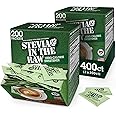 Stevia In The Raw, Plant Based Zero Calorie Sweetener, No Erythritol, Sugar Substitute for Coffee, Hot & Cold Drinks, Suitable For Diabetics, Vegan, Gluten-Free, 200 Count Packets (Pack of 2)