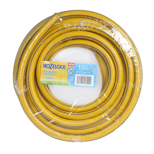 Hozelock Tricoflex 117000 Gartenschlauch Ultraflex, gelb